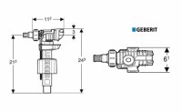 GEBERIT ALIMENTACION LATERAL